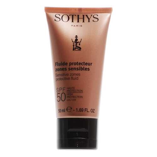 Сыворотка для лица Sothys Sensitive Zones Protective Fluid High Protection SPF 50 50 мл в Оптима