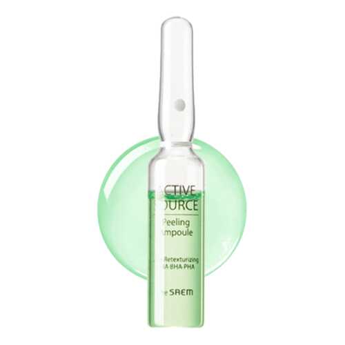 Сыворотка для лица The Saem Active Source Peeling Ampoule 2 мл * 1 шт в Оптима