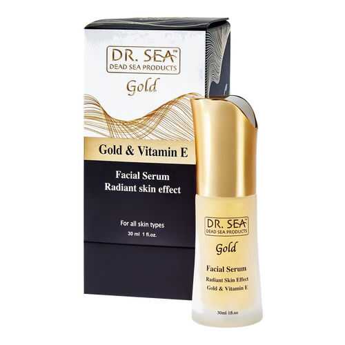 Сыворотка-концентрат для лица DR. SEA, Gold & Vitamin E, 30 мл в Оптима