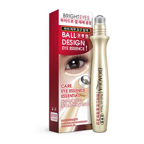 Сыворотка-роллер для век BioAqua Bright Eyes ESSENCE, 15 мл в Оптима