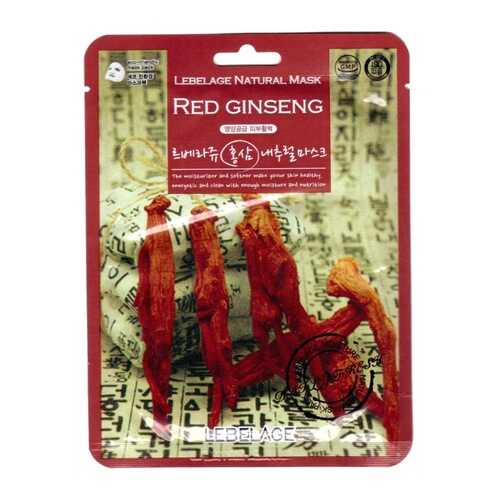 Тканевая маска для лица LEBELAGE RED GINSENG SOLUTION MASK в Оптима