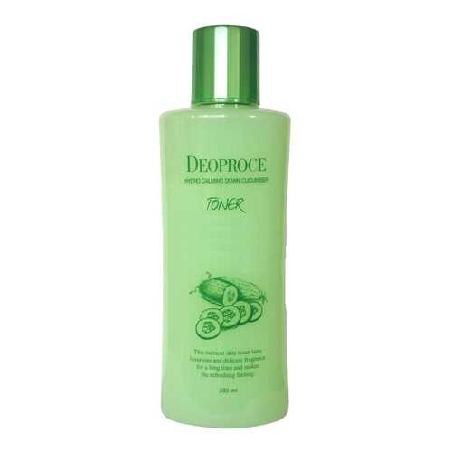 Тонер для лица Deoproce HYDRO CALMING DOWN CUCUMBER TONER 380 мл в Оптима