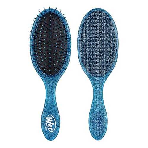Щетка для спутанных волос WET BRUSH ROCK N ROLL DETANGLER-BLUE GLITTER Рок н Ролл (синяя) в Оптима