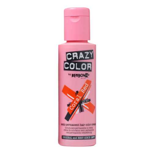 Краска для волос Crazy Color-Renbow Crazy Color Extreme тон 57 красный коралл, 100 мл в Оптима