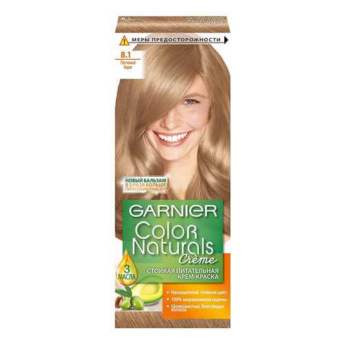 Краска для волос Garnier Color Naturals 8.1 Песчаный берег 110 мл в Оптима