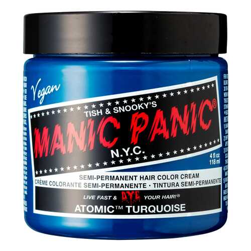 Краска для волос Manic Panic Classic Creme Atomic Turquoise 118 г в Оптима