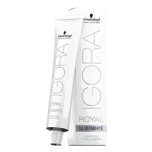 Краска для волос Schwarzkopf Igora Royal Absolutes Silver White Серебро 60 мл в Оптима