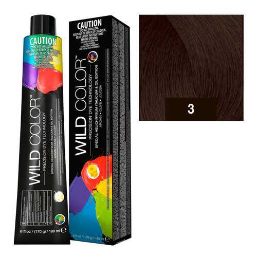 Wildcolor - Стойкая крем-краска Permanent Hair Color 3N/G Темно-коричневый 180 мл в Оптима