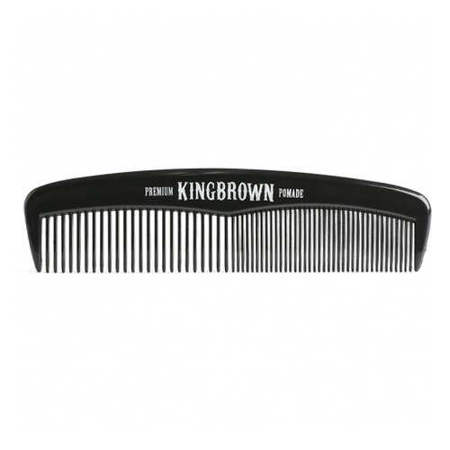 Гребень для волос чёрный King Brown pomade в Оптима