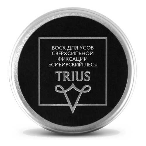 Воск для усов TRIUS Сибирский лес сверхсильной фиксации 15 мл в Оптима
