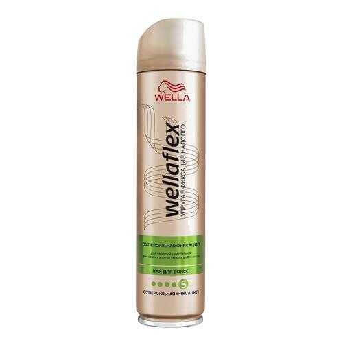 Лак для волос Wella Wellaflex Блеск и Фиксация 250 мл в Оптима