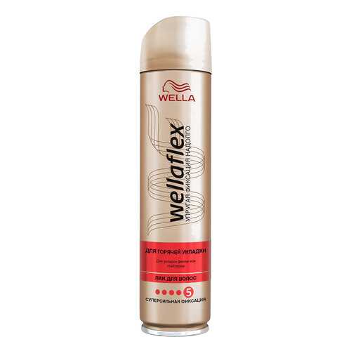 Лак для волос Wella Wellaflex Для горячей укладки 250 мл в Оптима