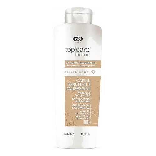 Шампунь-эликсир для восстановления и блеска Lisap Milano Elixir Care Shampoo 500 мл в Оптима