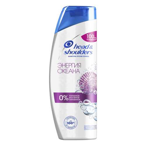 Шампунь Head & Shoulders Энергия океана для жизненной энергии волос 600 мл в Оптима
