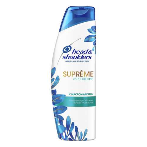 Шампунь HEAD&SHOULDERS против перхоти Supreme Укрепление Масло Арганы 300мл в Оптима