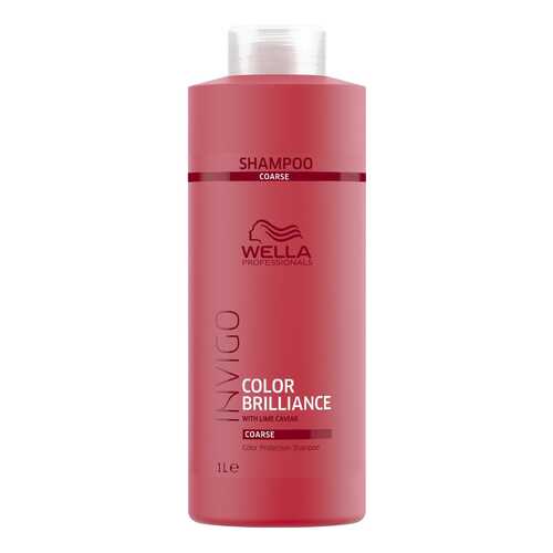 Шампунь Wella Professionals INVIGO Color Brilliance для жестких волос 1 л в Оптима