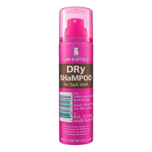 Сухой шампунь Lee Stafford Dry Shampoo Dark Hair, 200 мл в Оптима