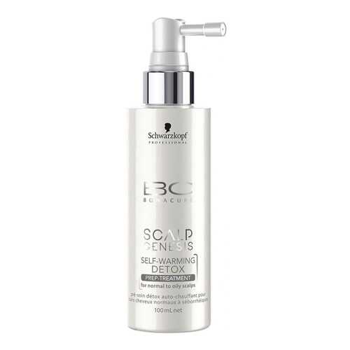 Тоник для волос Schwarzkopf Professional BC Scalp Genesis Self-Warming Detox Tonic 100 мл в Оптима